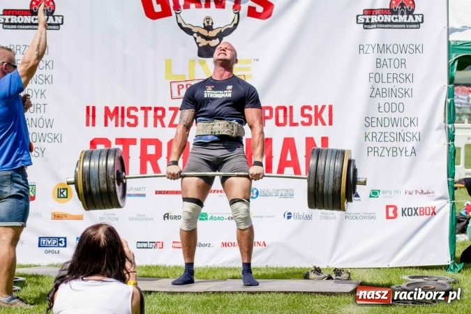 Zdjęcie w galerii na portalu naszraciborz.pl: II Mistrzostwa Polski Strongman w Kietrzu. Tichanów drugi FOTOREPORTAŻ wiadomości z regionu