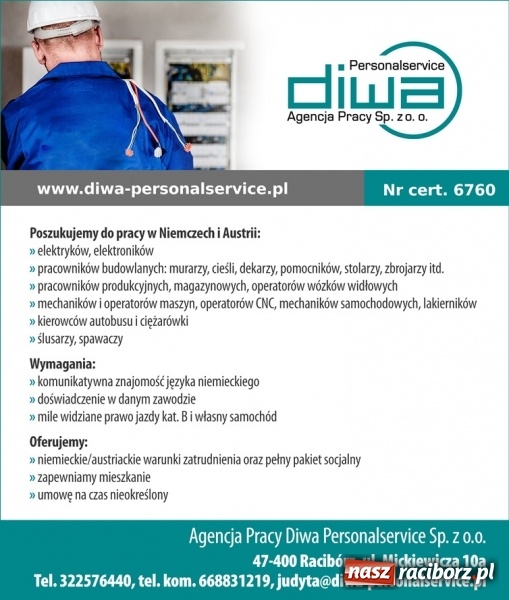 Zdjęcie w galerii na portalu naszraciborz.pl: Szukasz pracy? Przejrzyj najciekawsze oferty z regionu wiadomości z regionu