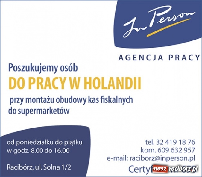 Zdjęcie w galerii na portalu naszraciborz.pl: Szukasz pracy? Przejrzyj najciekawsze oferty z regionu wiadomości z regionu