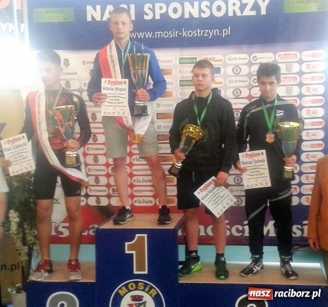 Zdjęcie w galerii na portalu naszraciborz.pl: Trzy medale zapaśników Unii Racibórz na Międzynarodowych Mistrzostwach Polski  wiadomości z regionu