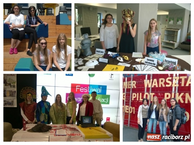 Zdjęcie w galerii na portalu naszraciborz.pl: Uczennice z Nędzy w gronie najlepszych. W Warszawie przepytywali je specjaliści  wiadomości z regionu