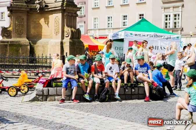 Zdjęcie w galerii na portalu naszraciborz.pl: Festyn ekologiczny z gokartami na raciborskim rynku wiadomości z regionu