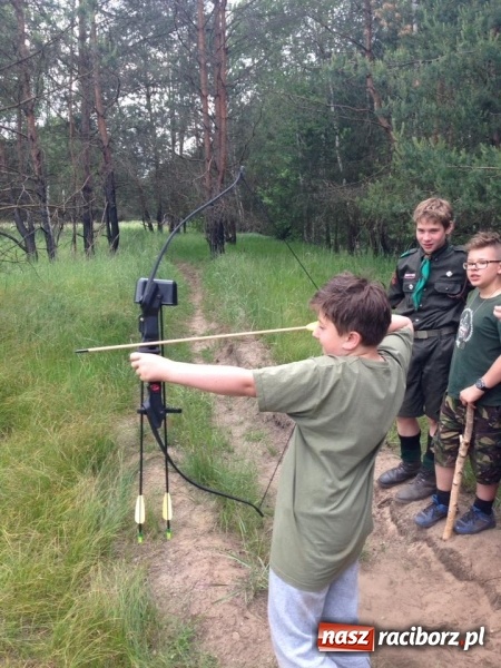 Zdjęcie w galerii na portalu naszraciborz.pl: Raciborscy harcerze biwakowali w lesie  wiadomości z regionu