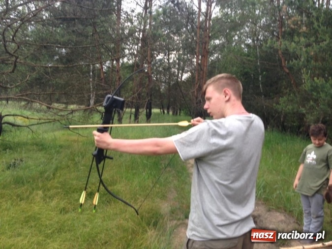 Zdjęcie w galerii na portalu naszraciborz.pl: Raciborscy harcerze biwakowali w lesie  wiadomości z regionu