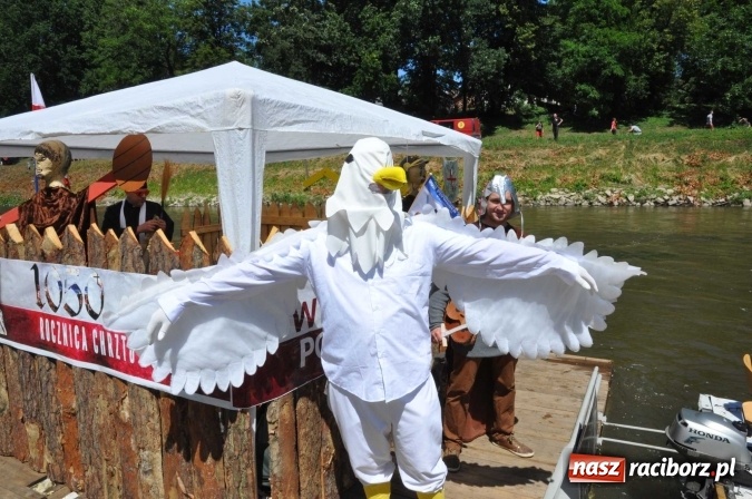 Zdjęcie w galerii na portalu naszraciborz.pl: PŁYWADŁO 2016 - 1050 lat chrztu uczcić chcemy, z weselem Odrą i Rudą płyniemy FOTO I WIDEO wiadomości z regionu