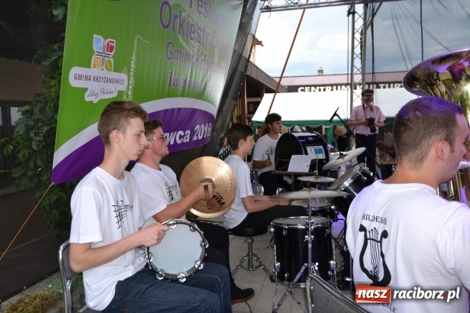 Zdjęcie w galerii na portalu naszraciborz.pl: IV Międzynarodowy Festiwal Orkiestr Dętych w Tworkowie wiadomości z regionu