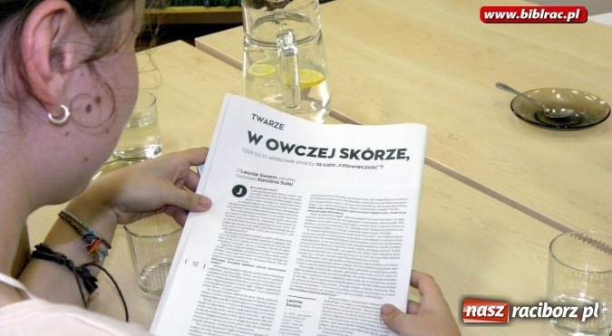 Zdjęcie w galerii na portalu naszraciborz.pl: Sprawiedliwość owiec w Dyskusyjnym Klubie Książki dla młodzieży  wiadomości z regionu