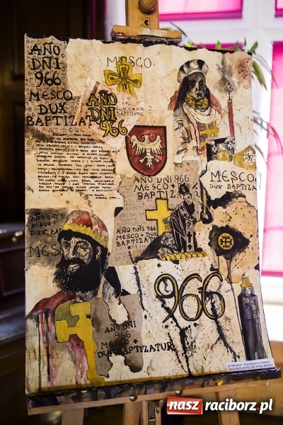 Zdjęcie w galerii na portalu naszraciborz.pl: Rozstrzygnięcie Konkursu Plastycznego 1050 lat Chrztu Polski wiadomości z regionu