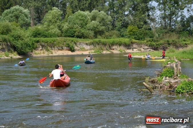 Zdjęcie w galerii na portalu naszraciborz.pl: Graniczne meandry otwarte. Gmina Krzyżanowice i miasto Bogumin oficjalnie rozpoczęli sezon wodniacki  wiadomości z regionu