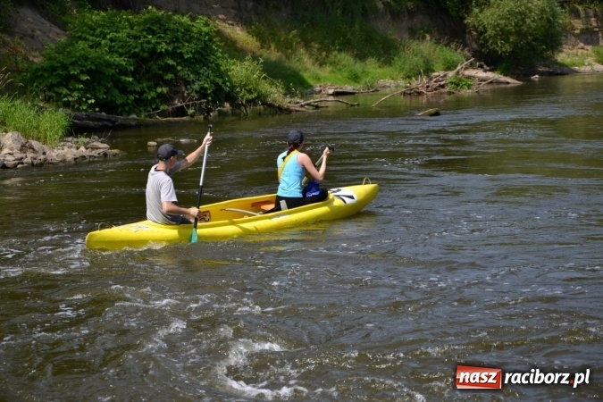 Zdjęcie w galerii na portalu naszraciborz.pl: Graniczne meandry otwarte. Gmina Krzyżanowice i miasto Bogumin oficjalnie rozpoczęli sezon wodniacki  wiadomości z regionu
