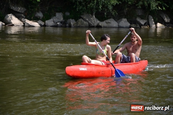 Zdjęcie w galerii na portalu naszraciborz.pl: Graniczne meandry otwarte. Gmina Krzyżanowice i miasto Bogumin oficjalnie rozpoczęli sezon wodniacki  wiadomości z regionu