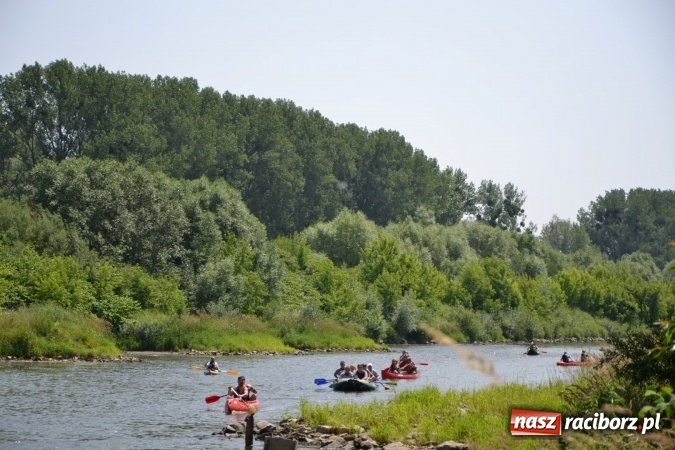 Zdjęcie w galerii na portalu naszraciborz.pl: Graniczne meandry otwarte. Gmina Krzyżanowice i miasto Bogumin oficjalnie rozpoczęli sezon wodniacki  wiadomości z regionu