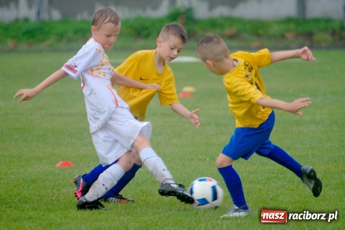 Zdjęcie w galerii na portalu naszraciborz.pl: Tworków Cup 2016: Ulewny deszcz utrudniał tworkowski turniej. Raciborska Unia na podium wiadomości z regionu