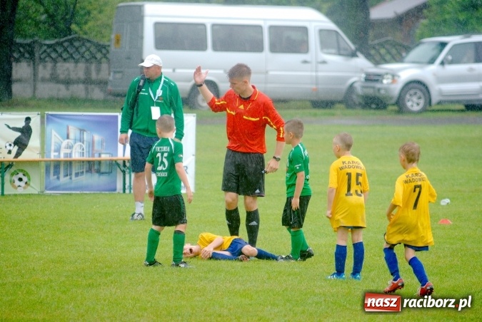 Zdjęcie w galerii na portalu naszraciborz.pl: Tworków Cup 2016: Ulewny deszcz utrudniał tworkowski turniej. Raciborska Unia na podium wiadomości z regionu