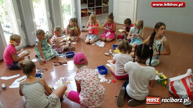 Zdjęcie w galerii na portalu naszraciborz.pl: Wakacyjne hece w bibliotece z Pippi Langstrumpf  wiadomości z regionu