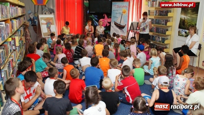 Zdjęcie w galerii na portalu naszraciborz.pl: Wakacyjne hece w bibliotece z Pippi Langstrumpf  wiadomości z regionu