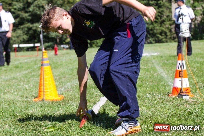 Zdjęcie w galerii na portalu naszraciborz.pl: Młodzieżowe drużyny pożarnicze walczyły w Krzyżanowicach wiadomości z regionu