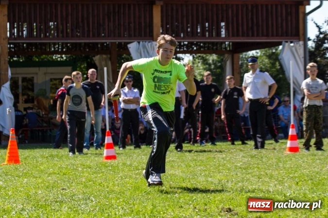 Zdjęcie w galerii na portalu naszraciborz.pl: Młodzieżowe drużyny pożarnicze walczyły w Krzyżanowicach wiadomości z regionu