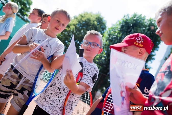 Zdjęcie w galerii na portalu naszraciborz.pl: Tenisowy piknik rodzinny na korcie przy ul. Pracy  wiadomości z regionu