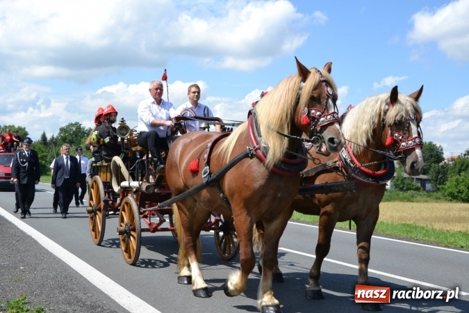 Zdjęcie w galerii na portalu naszraciborz.pl: Zawody sikawek konnych w Bieńkowicach. Złoto dla gospodarzy, Przewozu i Zabełkowa wiadomości z regionu