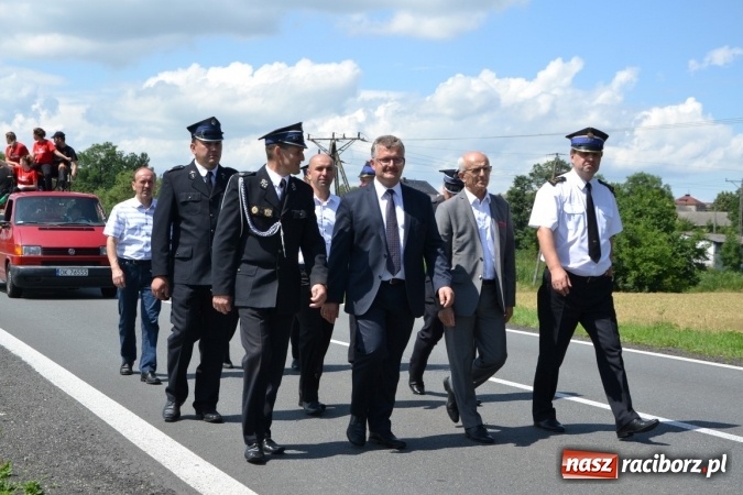 Zdjęcie w galerii na portalu naszraciborz.pl: Zawody sikawek konnych w Bieńkowicach. Złoto dla gospodarzy, Przewozu i Zabełkowa wiadomości z regionu