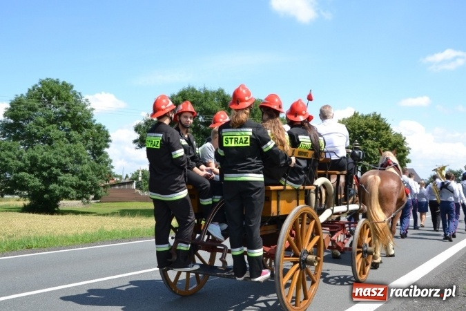 Zdjęcie w galerii na portalu naszraciborz.pl: Zawody sikawek konnych w Bieńkowicach. Złoto dla gospodarzy, Przewozu i Zabełkowa wiadomości z regionu
