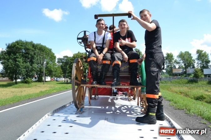 Zdjęcie w galerii na portalu naszraciborz.pl: Zawody sikawek konnych w Bieńkowicach. Złoto dla gospodarzy, Przewozu i Zabełkowa wiadomości z regionu