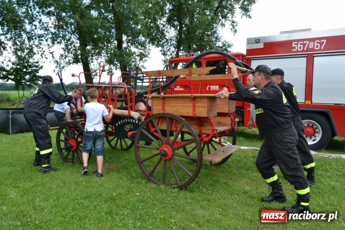 Zdjęcie w galerii na portalu naszraciborz.pl: Zawody sikawek konnych w Bieńkowicach. Złoto dla gospodarzy, Przewozu i Zabełkowa wiadomości z regionu