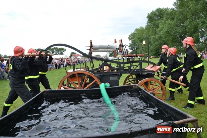 Zdjęcie w galerii na portalu naszraciborz.pl: Zawody sikawek konnych w Bieńkowicach. Złoto dla gospodarzy, Przewozu i Zabełkowa wiadomości z regionu