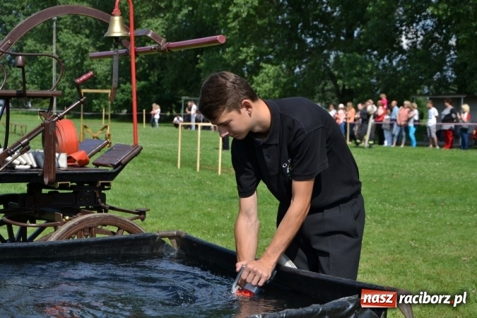 Zdjęcie w galerii na portalu naszraciborz.pl: Zawody sikawek konnych w Bieńkowicach. Złoto dla gospodarzy, Przewozu i Zabełkowa wiadomości z regionu