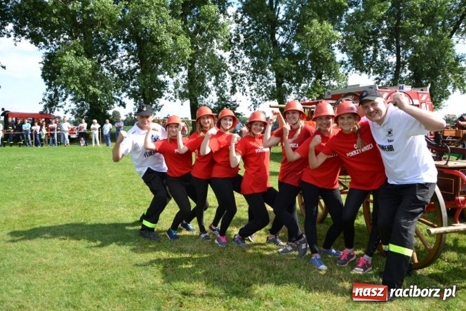 Zdjęcie w galerii na portalu naszraciborz.pl: Zawody sikawek konnych w Bieńkowicach. Złoto dla gospodarzy, Przewozu i Zabełkowa wiadomości z regionu