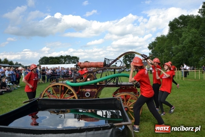 Zdjęcie w galerii na portalu naszraciborz.pl: Zawody sikawek konnych w Bieńkowicach. Złoto dla gospodarzy, Przewozu i Zabełkowa wiadomości z regionu