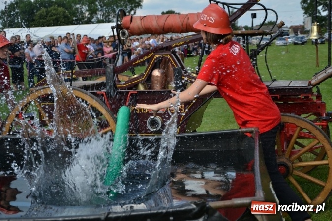 Zdjęcie w galerii na portalu naszraciborz.pl: Zawody sikawek konnych w Bieńkowicach. Złoto dla gospodarzy, Przewozu i Zabełkowa wiadomości z regionu