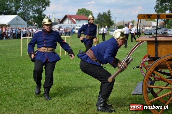 Zdjęcie w galerii na portalu naszraciborz.pl: Zawody sikawek konnych w Bieńkowicach. Złoto dla gospodarzy, Przewozu i Zabełkowa wiadomości z regionu