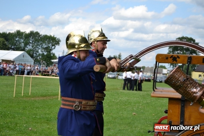 Zdjęcie w galerii na portalu naszraciborz.pl: Zawody sikawek konnych w Bieńkowicach. Złoto dla gospodarzy, Przewozu i Zabełkowa wiadomości z regionu