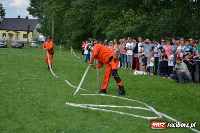 Zdjęcie w galerii na portalu naszraciborz.pl: Zawody sikawek konnych w Bieńkowicach. Złoto dla gospodarzy, Przewozu i Zabełkowa wiadomości z regionu