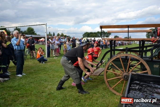 Zdjęcie w galerii na portalu naszraciborz.pl: Zawody sikawek konnych w Bieńkowicach. Złoto dla gospodarzy, Przewozu i Zabełkowa wiadomości z regionu