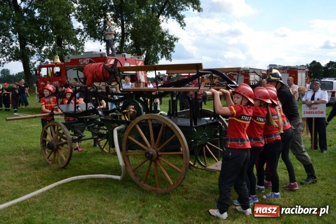 Zdjęcie w galerii na portalu naszraciborz.pl: Zawody sikawek konnych w Bieńkowicach. Złoto dla gospodarzy, Przewozu i Zabełkowa wiadomości z regionu