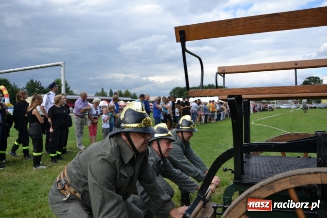 Zdjęcie w galerii na portalu naszraciborz.pl: Zawody sikawek konnych w Bieńkowicach. Złoto dla gospodarzy, Przewozu i Zabełkowa wiadomości z regionu