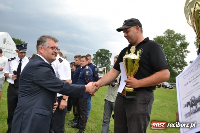 Zdjęcie w galerii na portalu naszraciborz.pl: Zawody sikawek konnych w Bieńkowicach. Złoto dla gospodarzy, Przewozu i Zabełkowa wiadomości z regionu