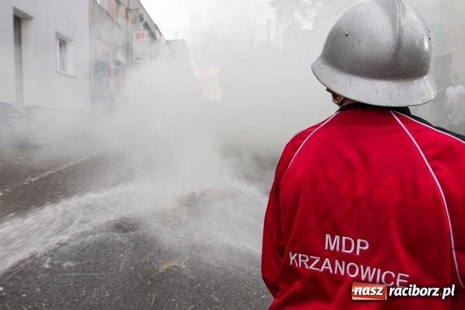 Zdjęcie w galerii na portalu naszraciborz.pl: Pokaz najnowszego sprzętu strażackiego na festynie w Krzanowicach wiadomości z regionu