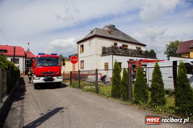Zdjęcie w galerii na portalu naszraciborz.pl: Pożar w piwnicy sklepu ABC w Nędzy wiadomości z regionu