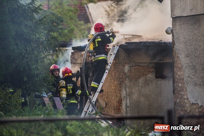 Zdjęcie w galerii na portalu naszraciborz.pl: Raciborscy policjanci uratowali kobietę z płonącego domu FOTO wiadomości z regionu