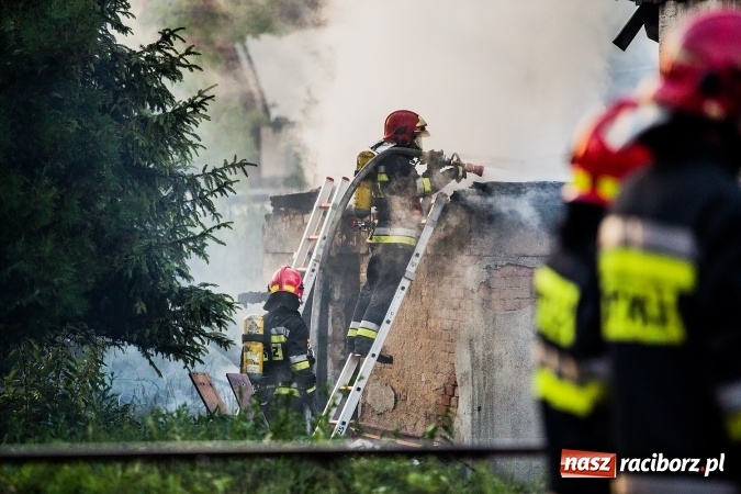 Zdjęcie w galerii na portalu naszraciborz.pl: Raciborscy policjanci uratowali kobietę z płonącego domu FOTO wiadomości z regionu