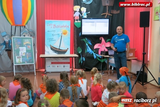 Zdjęcie w galerii na portalu naszraciborz.pl: Wakacyjna Akademia Detektywów w bibliotece  wiadomości z regionu