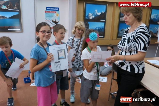 Zdjęcie w galerii na portalu naszraciborz.pl: Wakacyjna Akademia Detektywów w bibliotece  wiadomości z regionu