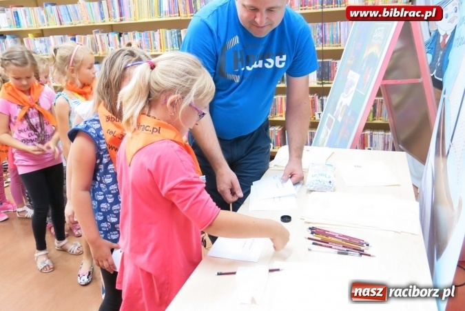 Zdjęcie w galerii na portalu naszraciborz.pl: Wakacyjna Akademia Detektywów w bibliotece  wiadomości z regionu