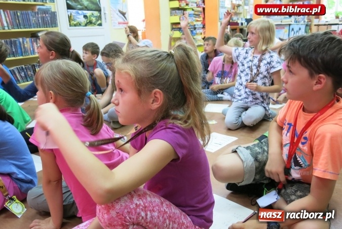 Zdjęcie w galerii na portalu naszraciborz.pl: Wakacyjna Akademia Detektywów w bibliotece  wiadomości z regionu