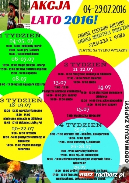 Zdjęcie w galerii na portalu naszraciborz.pl: Wakacje w Nędzy na bogato! Zapisz dziecko na kolejne zajęcia  wiadomości z regionu