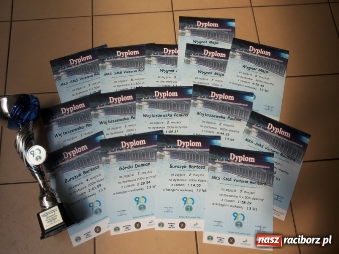 Zdjęcie w galerii na portalu naszraciborz.pl: Pływanie. Victoria w czołówce młodzików  wiadomości z regionu